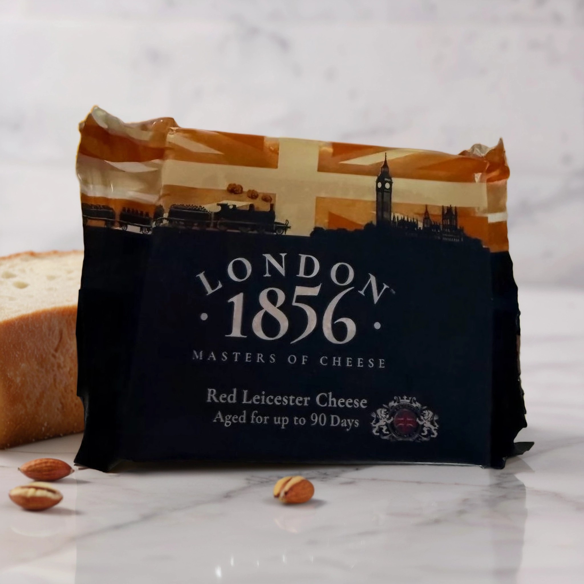 Чеддер WYKE RED  LEICESTER,  оранжевый, 200 гр.