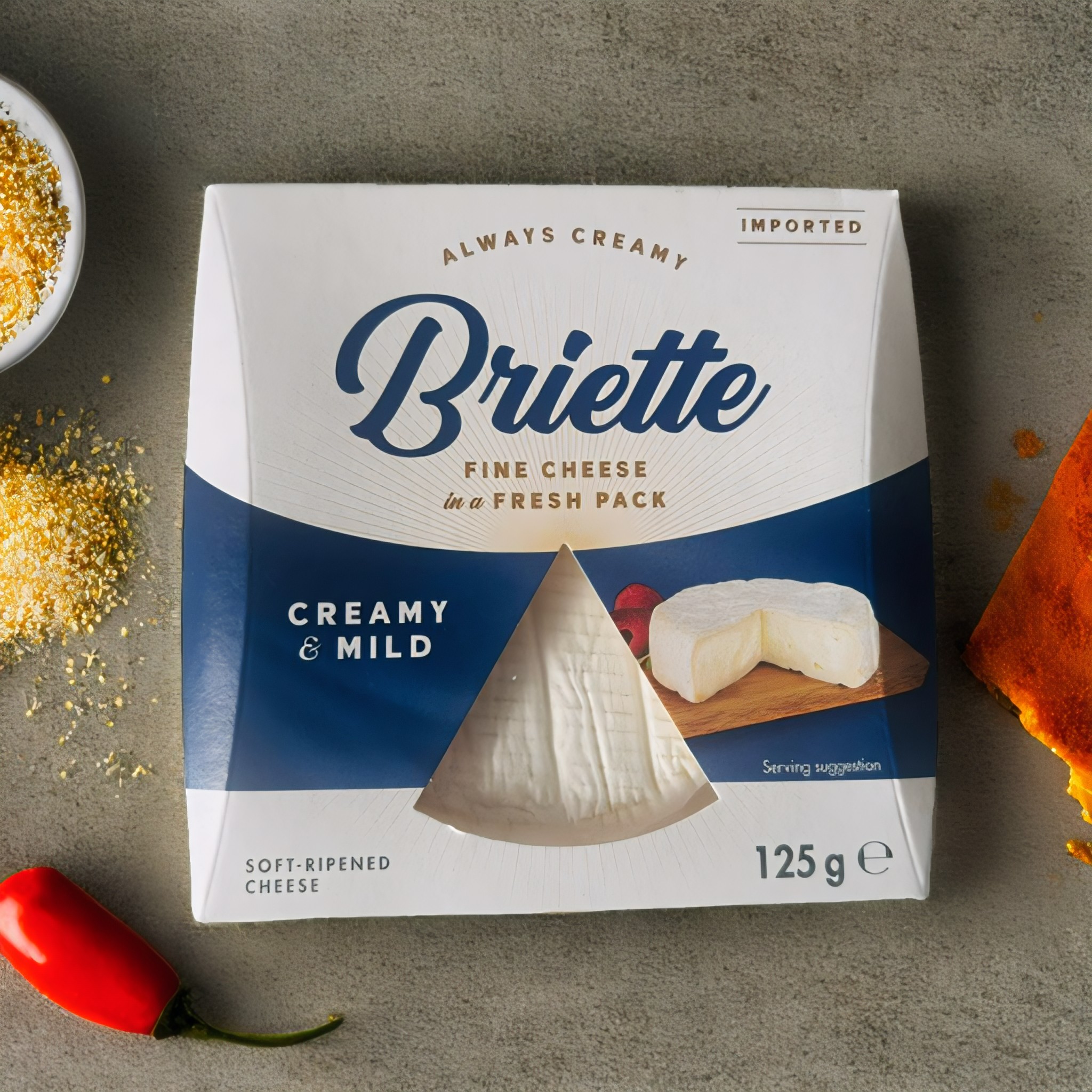 Бри Бриетт (Briette Creamy Mild), 125 гр