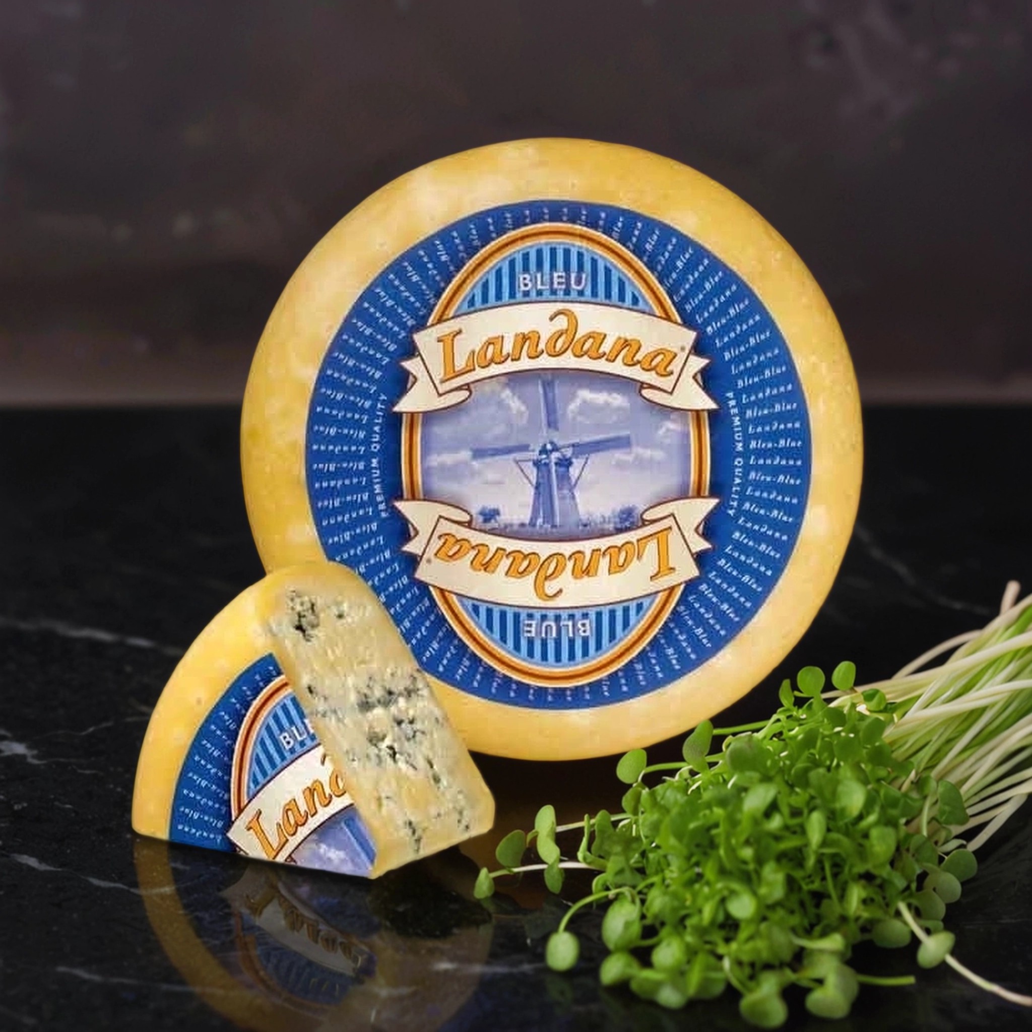 Мягкий сыр с голубой плесенью Landana BLUE, 500 гр.